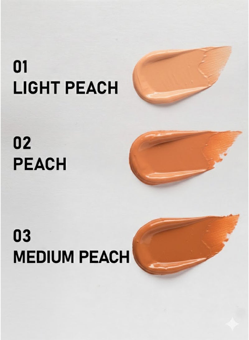 Rose Berry Highfilter Corrector Concealer 10g - 02 Peach - Image 4